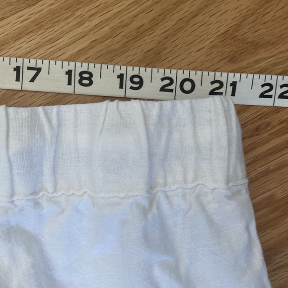 Women Within Linen Blend Shorts Womens 26W Cargo Beach Coastal Summer 11’inseam - Picture 8 of 12